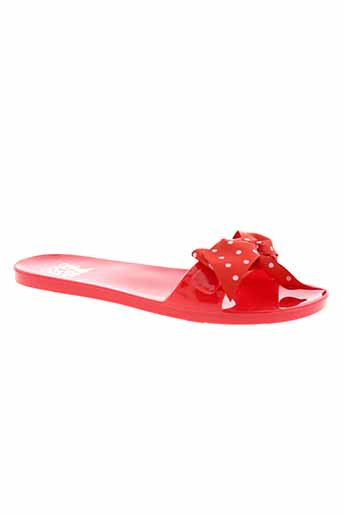 colors of california chaussures femme de couleur rouge