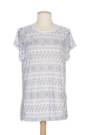 ambre babzoe t-shirts femme de couleur gris