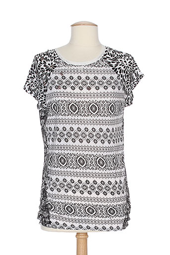 ambre babzoe t-shirts femme de couleur noir