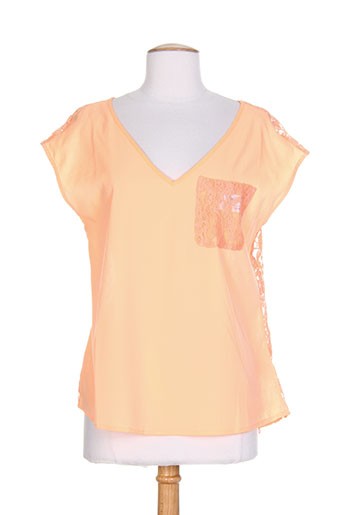 mexx t-shirts femme de couleur orange