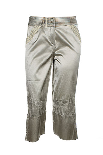 my way pantacourts femme de couleur gris