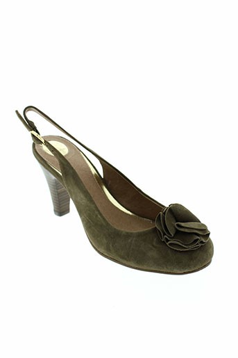 i's london chaussures femme de couleur marron