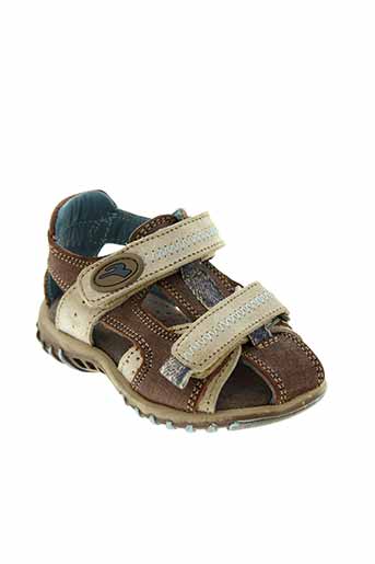 romagnoli chaussures garçon de couleur beige