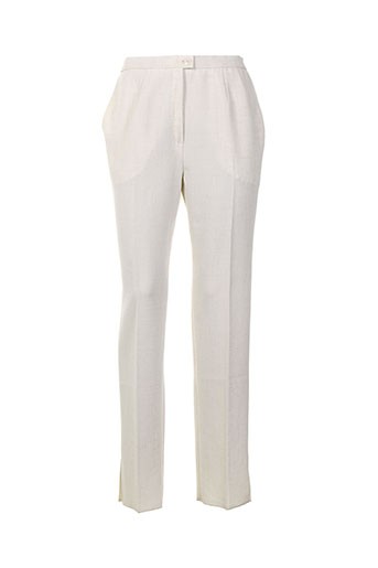 karting pantalons femme de couleur beige