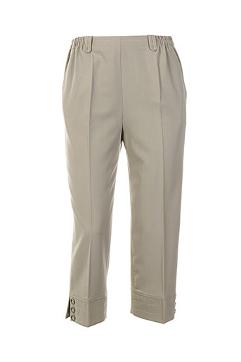 karting pantacourts femme de couleur beige