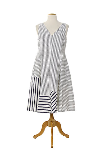 piazza sempione robes femme de couleur blanc