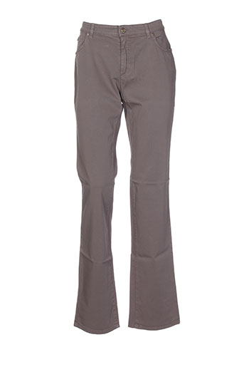 cerruti 1881 pantalons femme de couleur gris