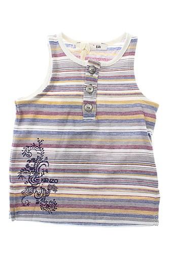 kenzo t-shirts fille de couleur gris