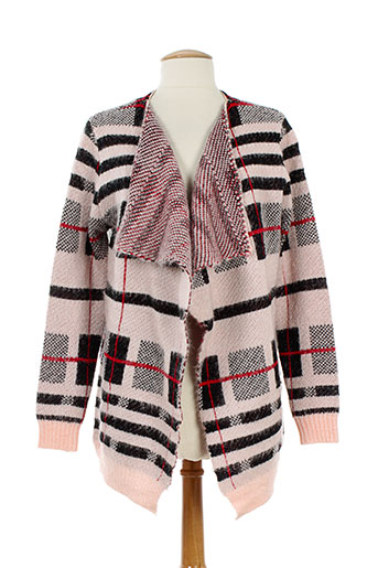 garden gilets femme de couleur rose