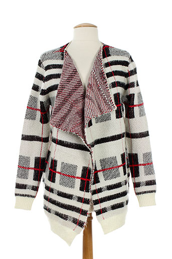 garden gilets femme de couleur blanc