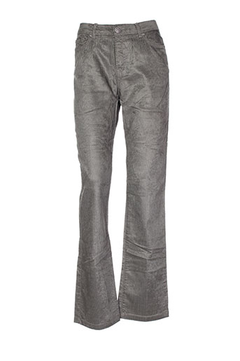 votre nom pantalons femme de couleur gris