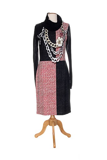 fehu robes femme de couleur noir