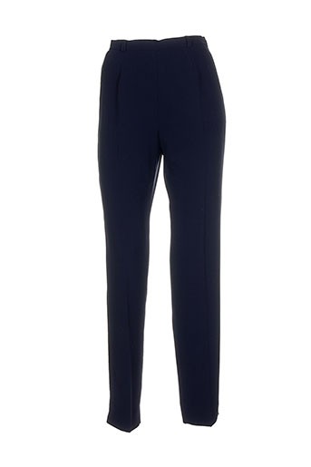atika pantalons femme de couleur bleu