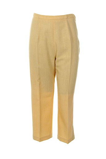 weill pantacourts femme de couleur jaune