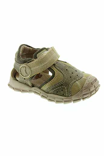 stones and bones chaussures garçon de couleur vert