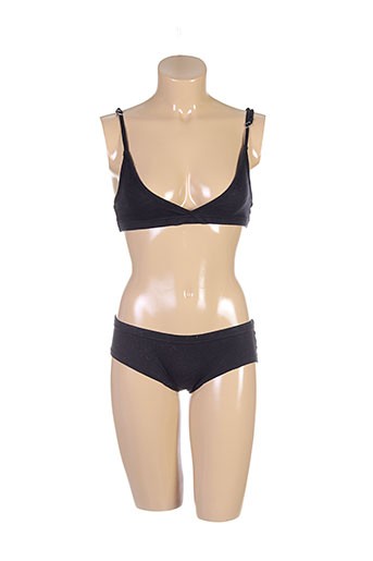 zoetee's lingerie femme de couleur noir