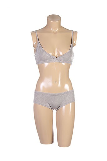 zoetee's lingerie femme de couleur beige