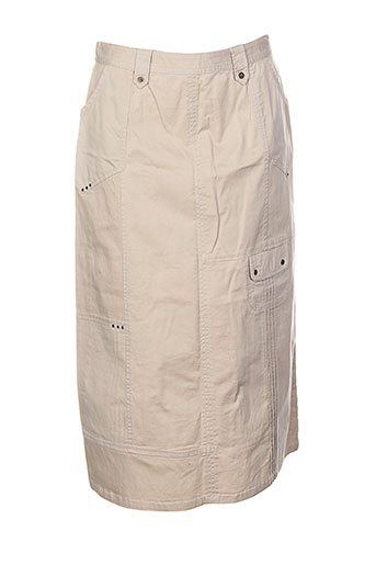 les marins de jac jac jupes femme de couleur beige