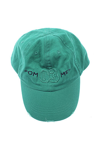 3 et pommes casquettes garcon de couleur vert (photo) 3 et pommes casquettes garcon de couleur vert (photo)