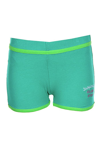 3 et pommes shorts et 1 fille de couleur vert (photo) 3 et pommes shorts et 1 fille de couleur vert (photo)