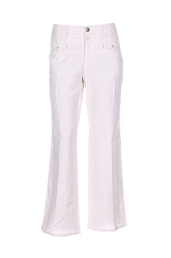 ddp pantalons femme de couleur beige