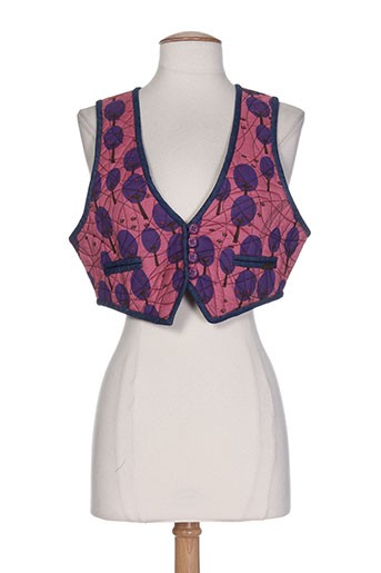 numph gilets femme de couleur rose