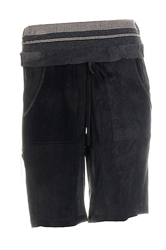 tricot chic shorts / bermudas femme de couleur gris