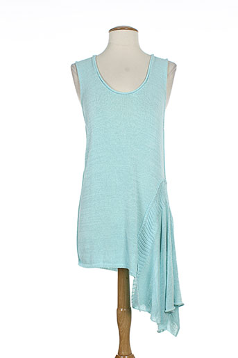 animale robes femme de couleur bleu