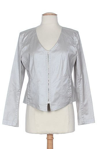 rivieres de lune vestes femme de couleur gris