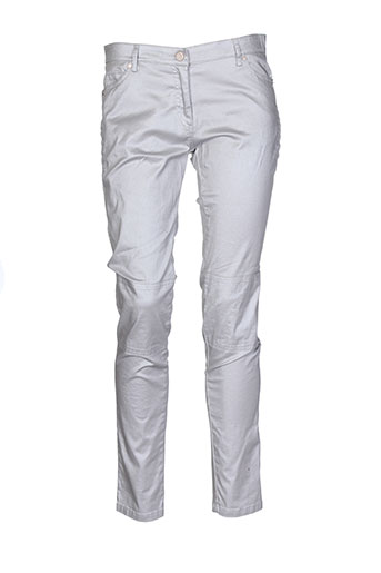rivieres de lune pantalons femme de couleur gris