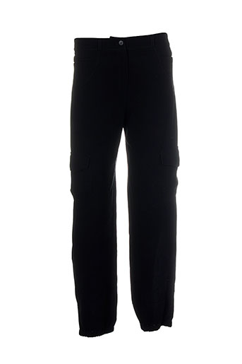 atika pantalons femme de couleur noir