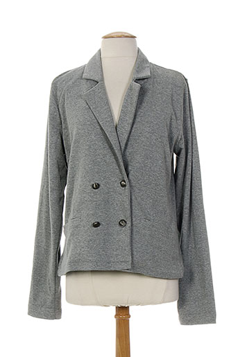 ddp vestes femme de couleur gris