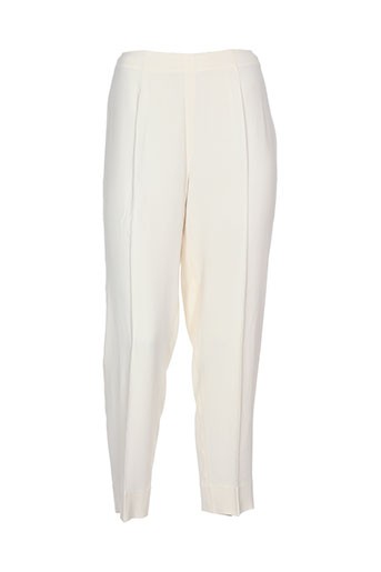piazza sempione pantalons femme de couleur beige