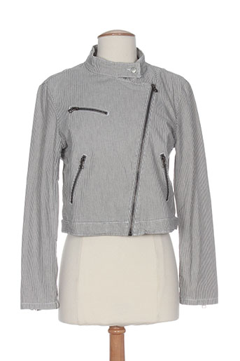 soeur vestes fille de couleur gris