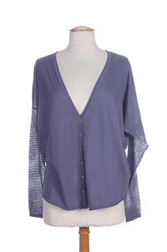 mexx gilets femme de couleur bleu