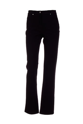 jensen pantalons femme de couleur noir