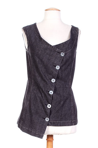lilith gilets femme de couleur gris