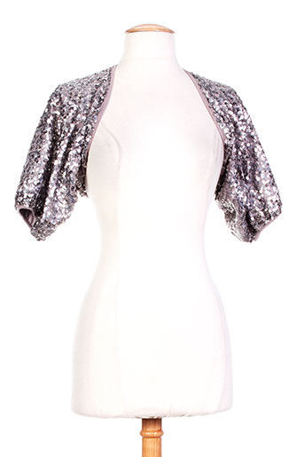 charlie joe vestes femme de couleur gris