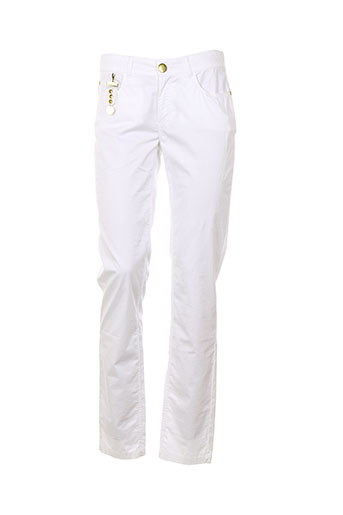 bleu blanc rouge pantalons femme de couleur beige