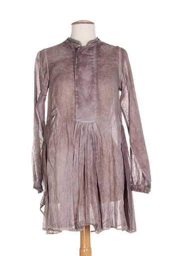 ambre babzoe tuniques femme de couleur gris