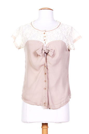 rinascimento chemises femme de couleur beige