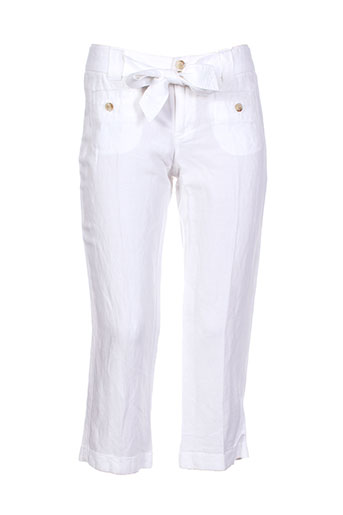 esprit pantacourts femme de couleur blanc