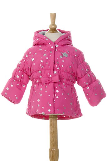 3 et pommes doudounes fille de couleur rose (photo) 3 et pommes doudounes fille de couleur rose (photo)
