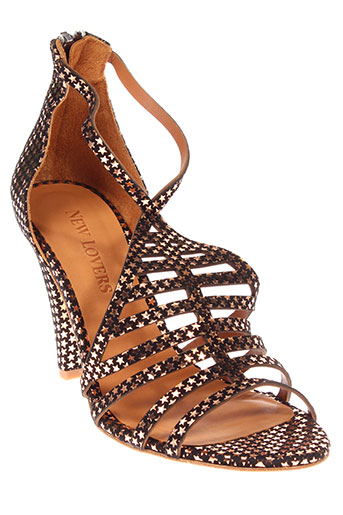 new lovers chaussures femme de couleur noir