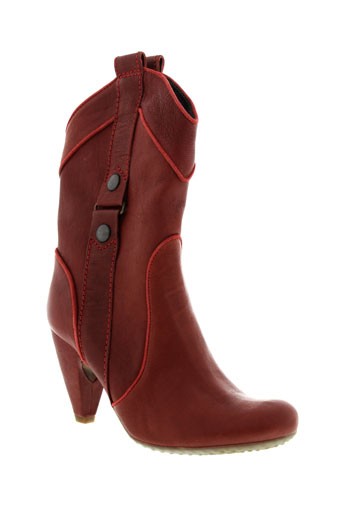 fornarina chaussures femme de couleur rouge