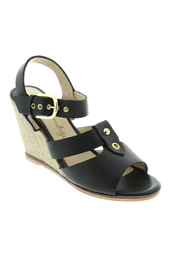 petite mendigote chaussures femme de couleur noir