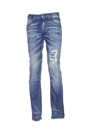 meltin'pot jeans homme de couleur bleu
