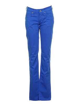 Pantalon casual bleu FIORUCCI pour femme