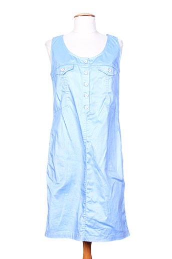rivieres de lune robes femme de couleur bleu