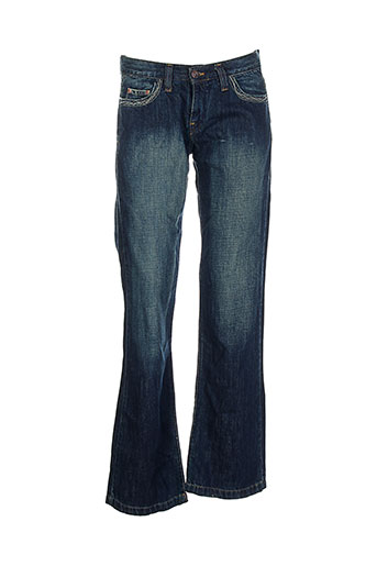 impaqt jeans femme de couleur bleu